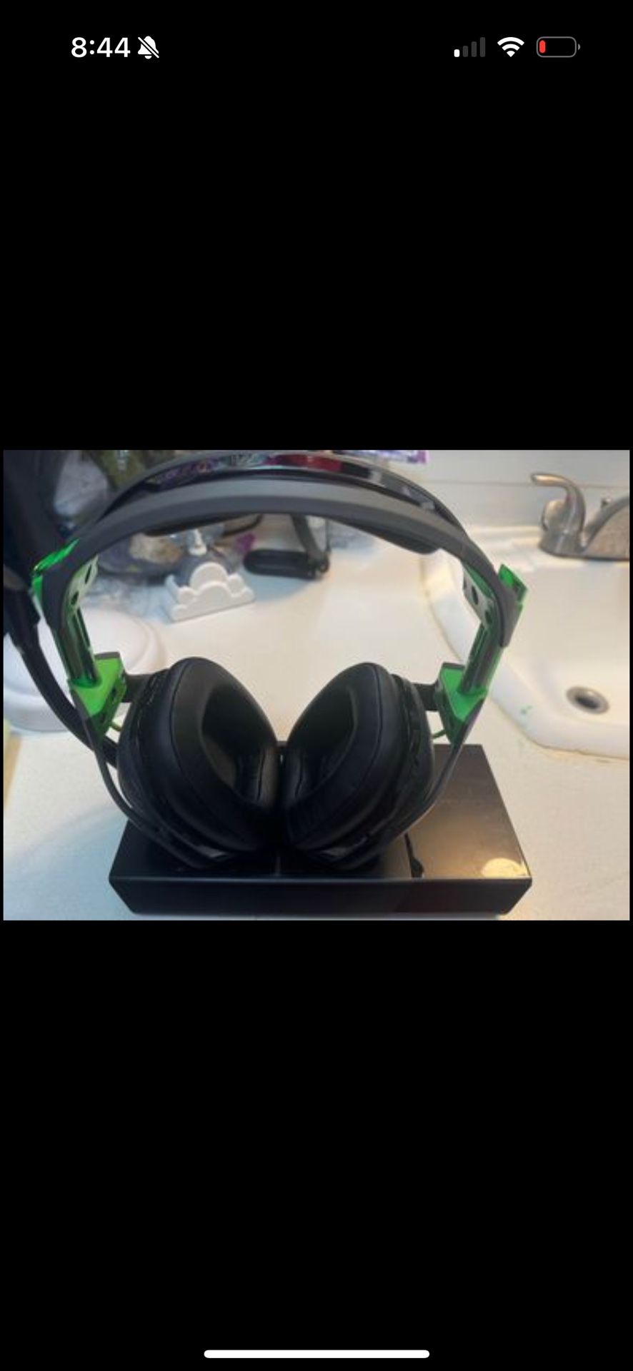 ASTRO Gaming A50 Wireless Dolby Gaming Headset - Black/Green - Xbox One + PC