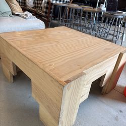 Wooden Coffee Table (custom)