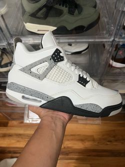 Jordan 4 Retro “White Cement”