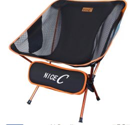 Aluminum Polyester Folding Chair (1 Pack), Orange