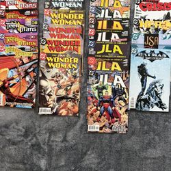 DC Comics Collection – Wonder Woman JLA Batman Teen Titans (21 Issues)