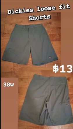 Gray loose fit dickies shorts