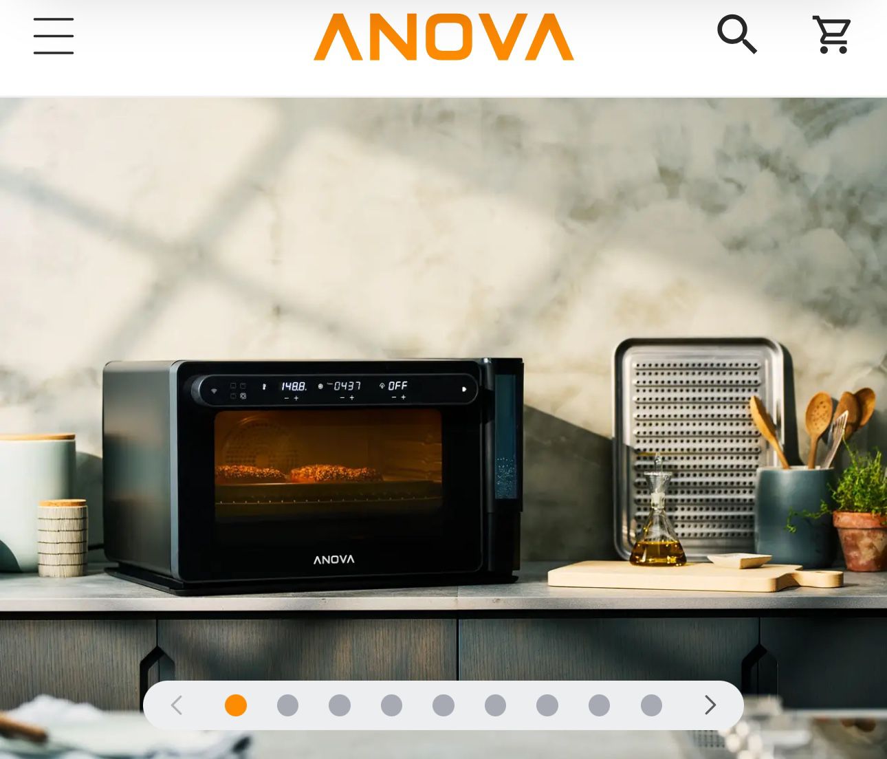 ANOVA  PRECISION™ OVEN combi steam oven, designed for your kitchen. Brand New/ Never Used 