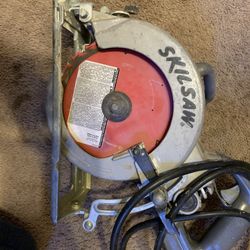 Skilsaw Power Saw, Used Works Power Tool