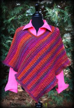 Ladies poncho