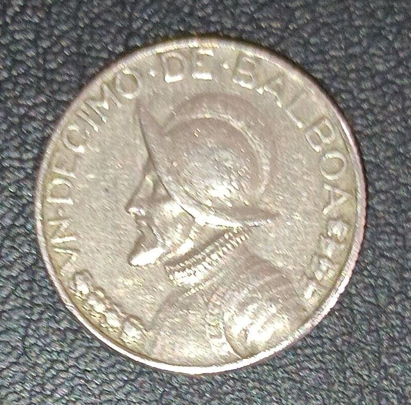 1973 VN DECIMO DE BALBOA Coin