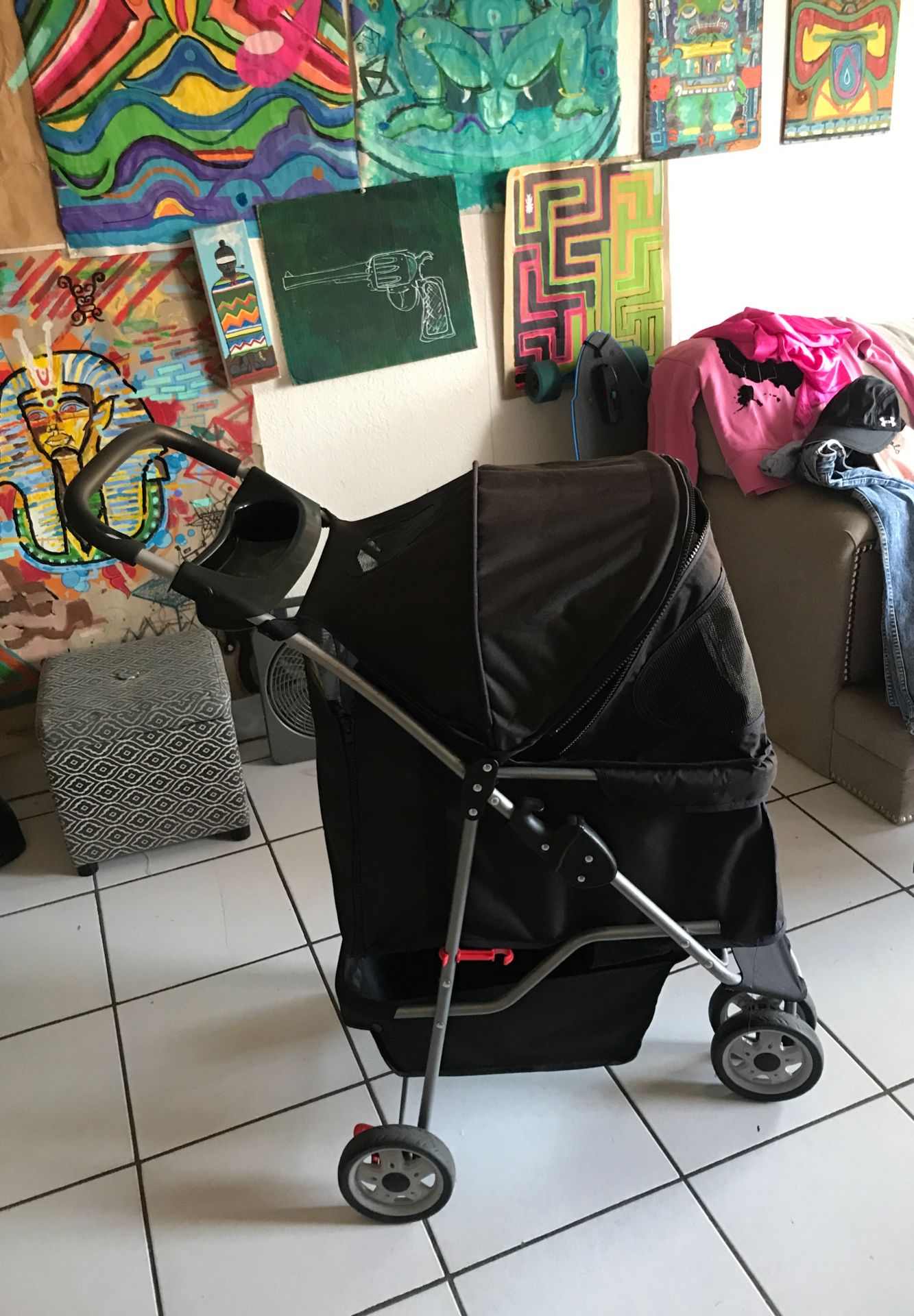 Puppy dog stroller