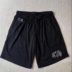 Chrome Hearts Mesh Shorts - Black, Size M