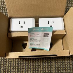 Kasa Smart Wi-Fi Plug Mini (ONLY 2)
