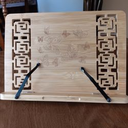 Butterfly Wooden Book Stand 