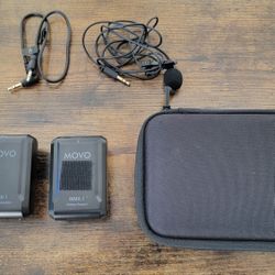 Wireless Lav Mic (1 Transmitter + 1 Receiver + Microphone + Case)