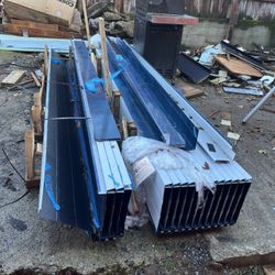 Standing Seam Metal Roof Panels - NuRay NRM-2000 Black 12’ length 