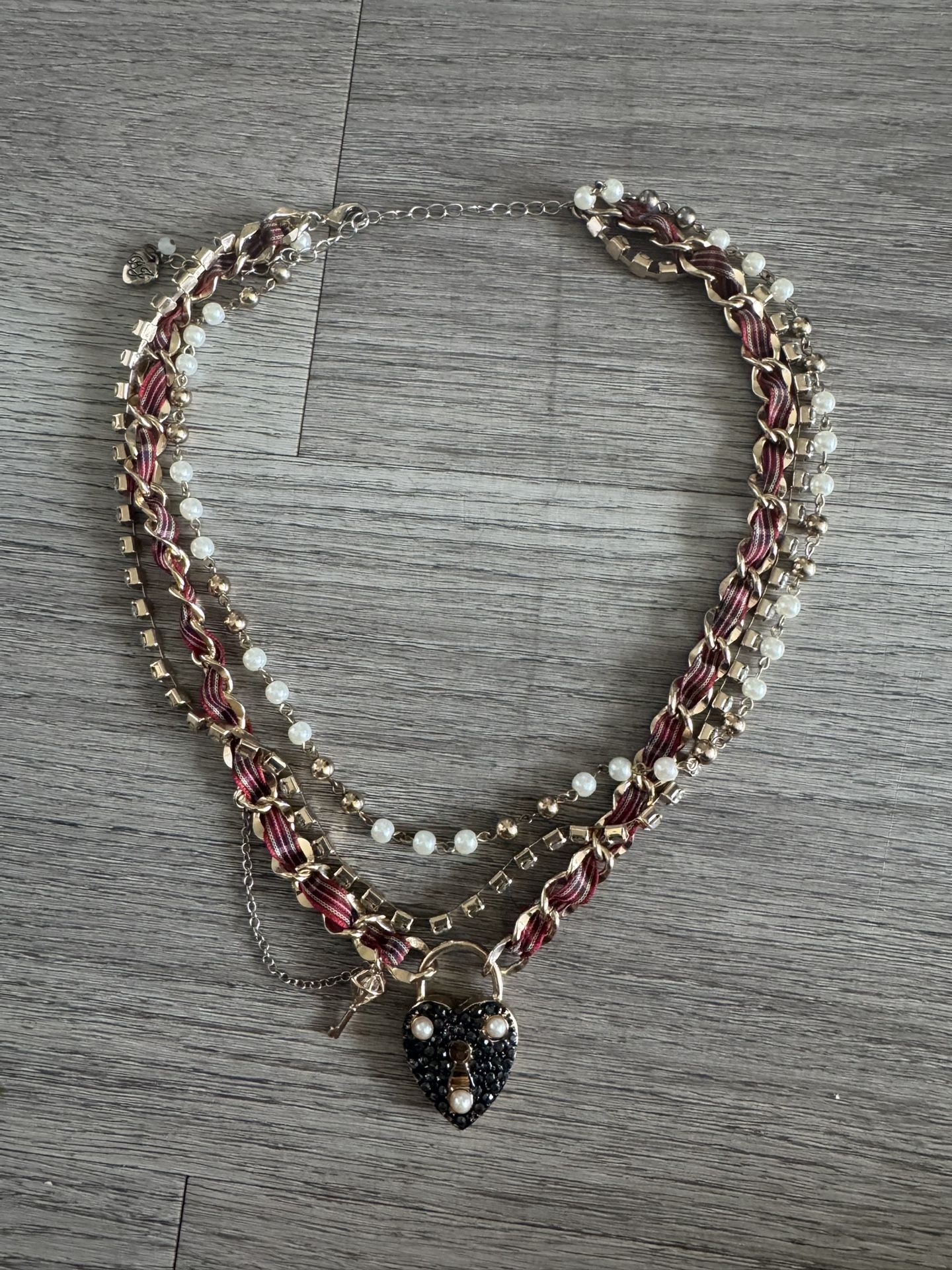 Betsy Johnson Heart Locket