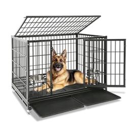 Homey Pet Heavy Duty Crate 48” 43” 37”