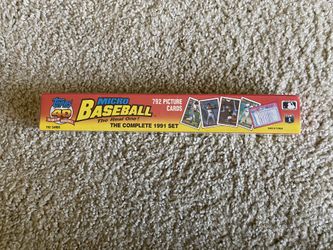 Micro Baseball 1991 Complete Set (Factory Sealed)