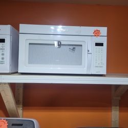 Whirlpool Microwave Over The Range White 30"