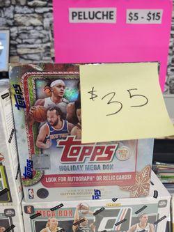 2025 NBA Topps Holiday Mega Box - $35