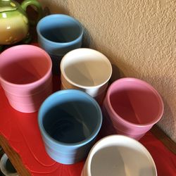 5β Colorful Planter No Drainage Hole 3pieces For $12