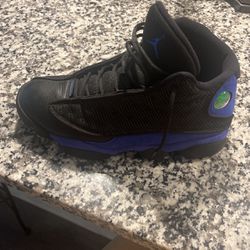 Black And Blue Jordan 13