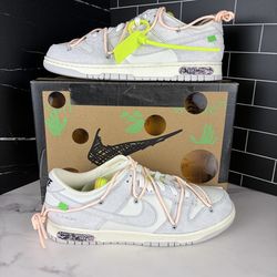 Nike sb dunk low Off White Lot 12’s size 13 men’s $500