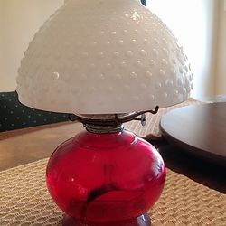 Vintage Hurricane Oil Lamp