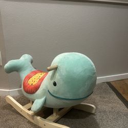 Wooden Whale Rocker
