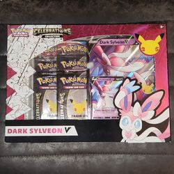 Pokémon TCG 25th Anniversary Celebrations Dark Sylveon V Box Factory Sealed Mint