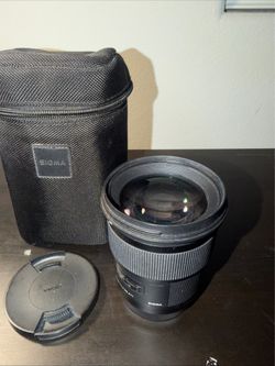 Sigma 50mm f/1.4 DG Art Lens Canon EF Mount Case Photography Photo Glass JAPAN