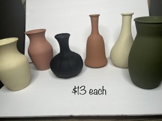 Faux Ceramic vases 