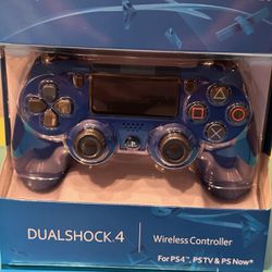 Blue Sony PlayStaton 4 DualShock 4 Controller PS4