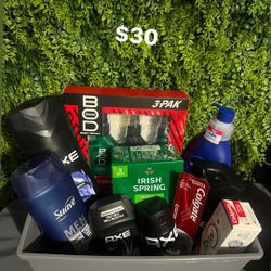 Men’s Higiene Baskets 