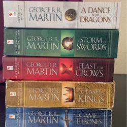 A Song of Ice and Fire Book Series