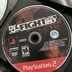 Def Jam Fight For NY PS2 