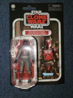 Hasbro Star Wars Vintage Collection TVC Mandalorian Super Commando Captain