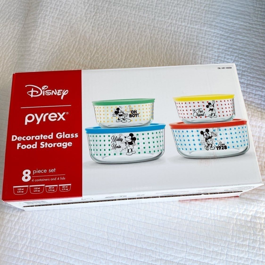 Disney Pyrex Set