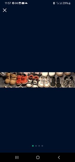 Toddler Shoes 6 Pairs 20$ 