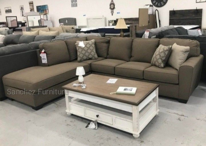2 Pieces Sectional Couch Same Day Delivery