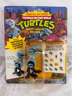 TMNT Wacky Action Mouser Action Figure Teenage Mutant Ninja Turtles 1989