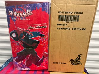 Hot Toys MMS567 Miles Morales Into The Spider-Verse Brand New