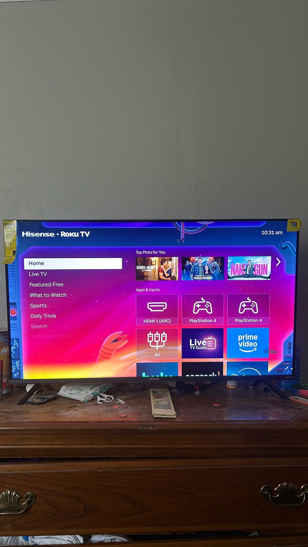 Hisense 40 Inch Roku TV