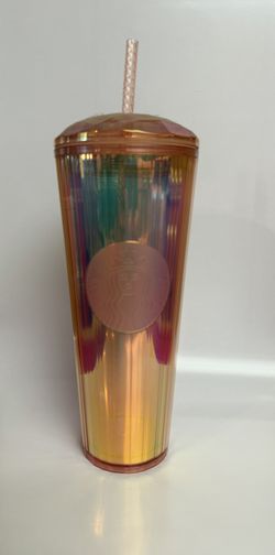 Orange Starbucks Tumbler