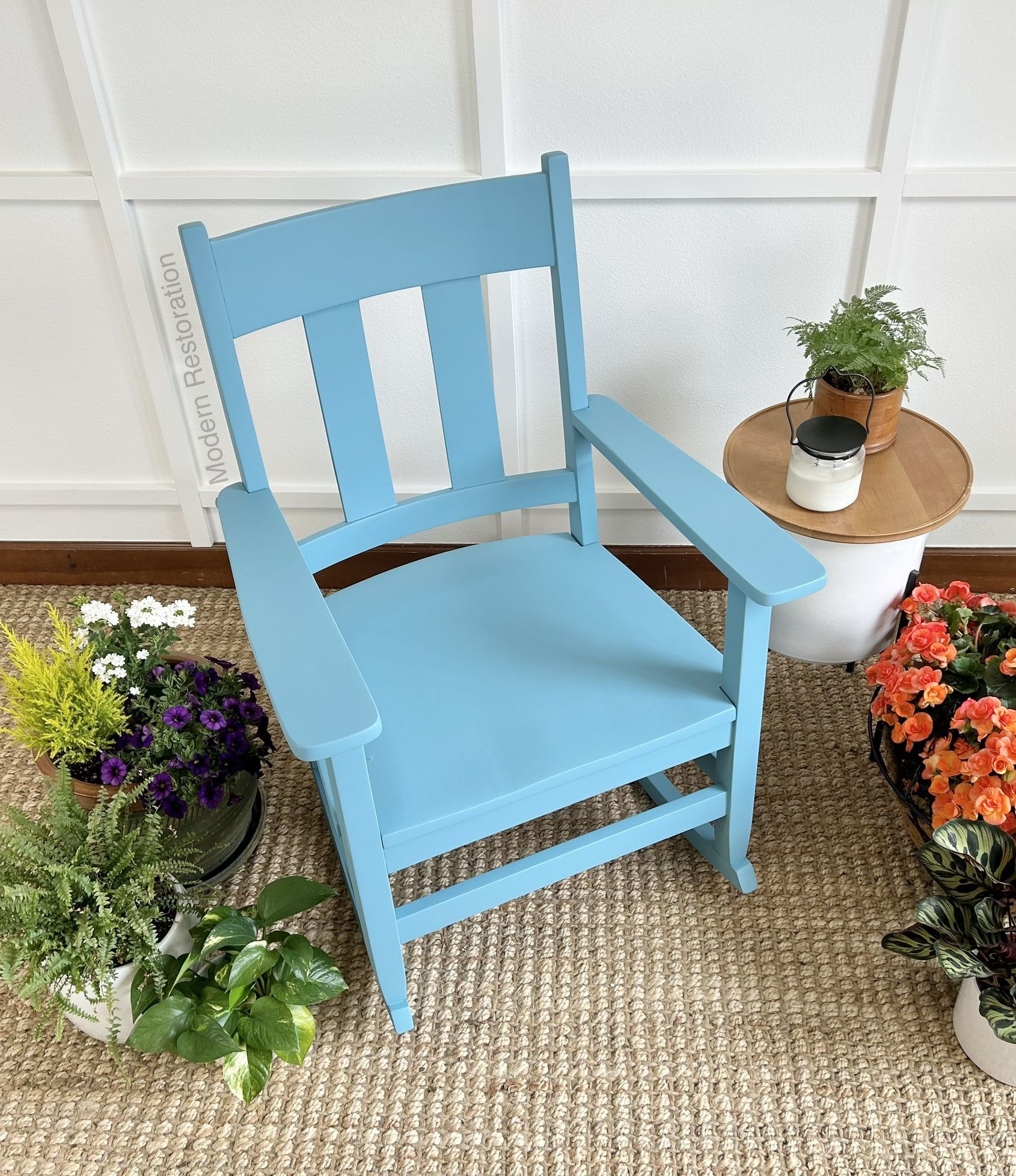 Indoor /outdoor Solid Wood Rocking Chair