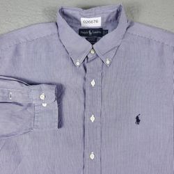 Men Ralph Lauren Long Sleeve Shirt 16/17