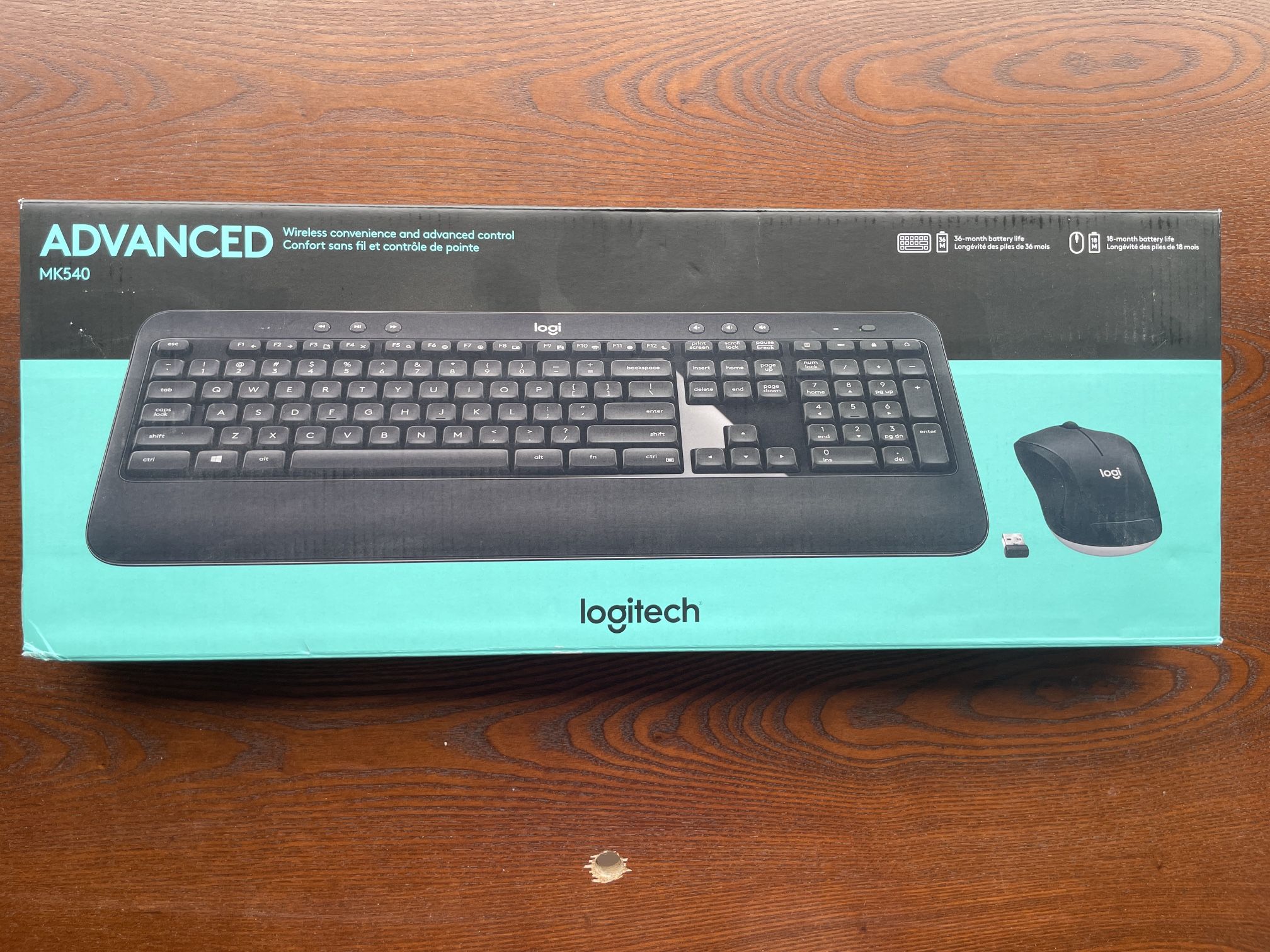 Logitech Wireless Keyboard & Mouse Combo