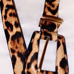 Leopard Belt