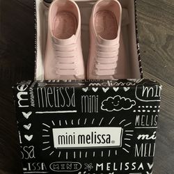 Brand New In Box Mini Melissa Pull On Sneakers Size 11 Toddler