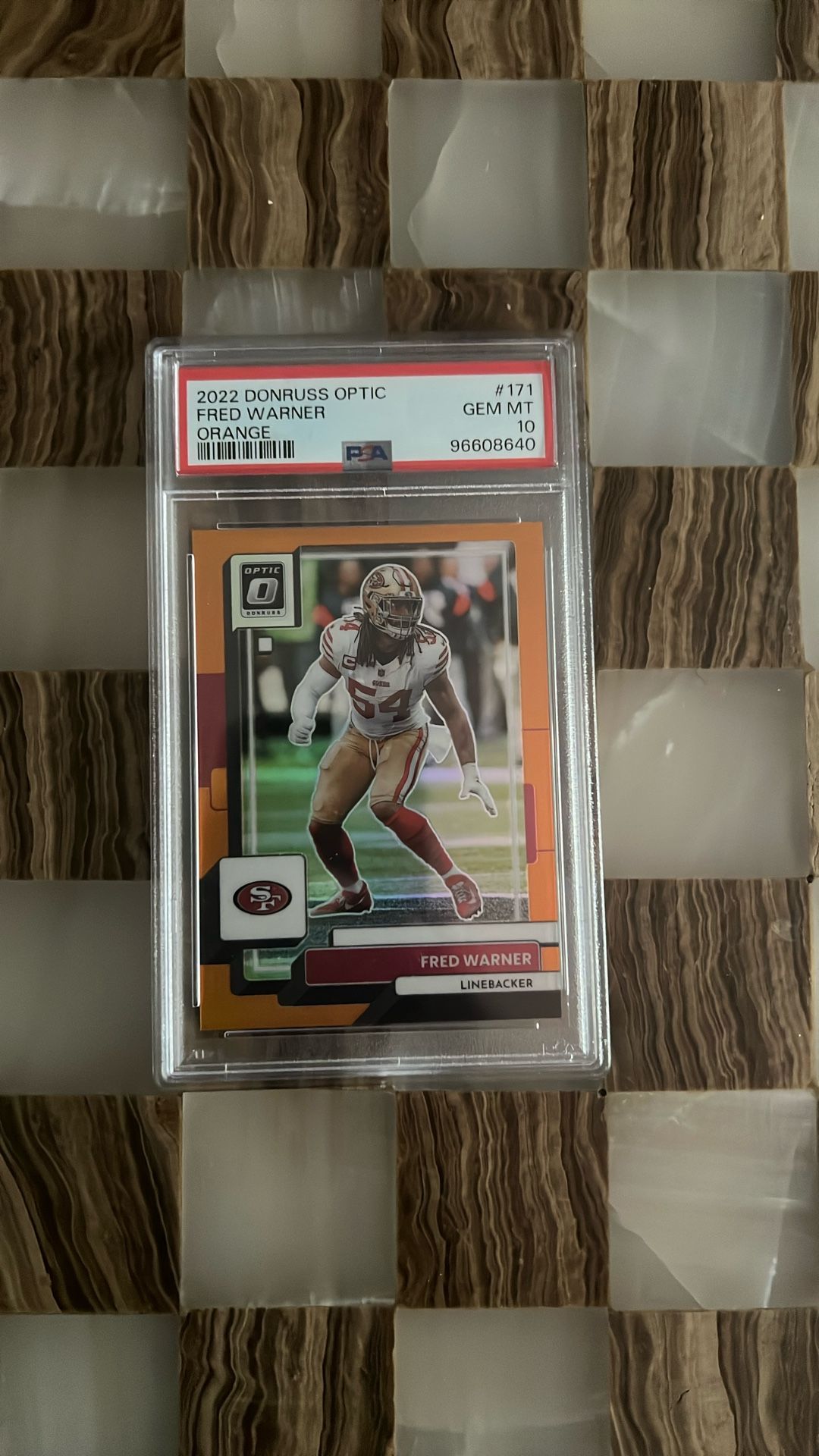 2022 DONRUSS Optic Fred Warner