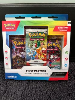 Pokémon First Partner Illustration Collection Series 3