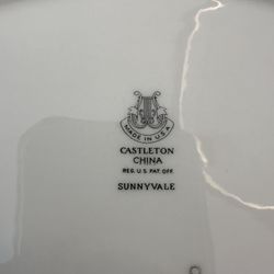 77 Piece Castleton China - Sunnyvale Pattern