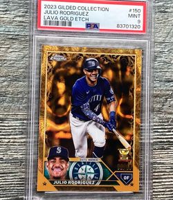 2023 Topps Gold Etch /10 Julio Rodriguez 